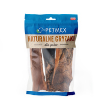 Petmex Skóra jelenia 15cm 100g - naturalny gryzak dla psów