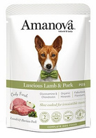 Amanova jagnięcina z wieprzowiną 100g - mokra karma dla dorosłych psów