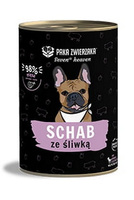Paka Zwierzaka Seventh Heaven Schab ze śliwką 400g - mokra karma dla psów w każdym wieku