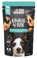 Pan Mięsko wieprzowina z dzikiem saszetka 150g - mokra karma dla dorosłych psów