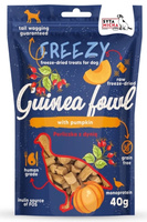 Syta Micha Liofilizowane przysmaki dla psa Perliczka z dynią FREEZY 40g