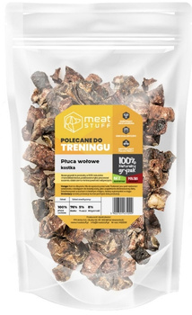 Meat Stuff płuca wołowe kostka 100g - naturalny przysmak dla psa