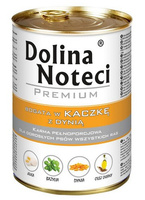 Dolina Noteci Premium Pies Kaczka i dynia puszka 400g